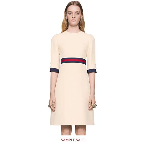 gucci wool silk dress|gucci one shoulder dress.